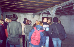 Fhrung im ehemaligen Konzentrationslager Majdanek